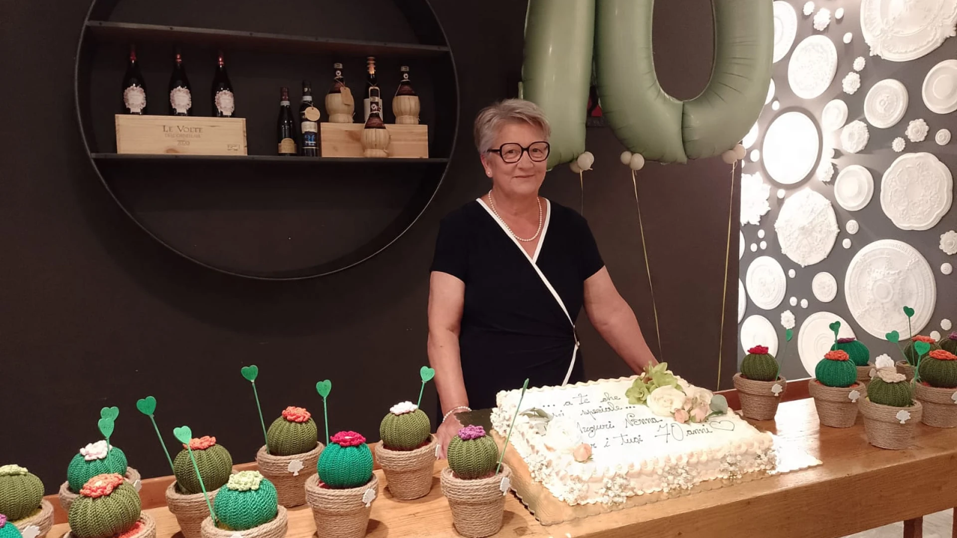 L'Angolo degli auguri: la rubrica di oggi dedicata agli "splendidi" 70 anni di Giocondina Tedeschi.